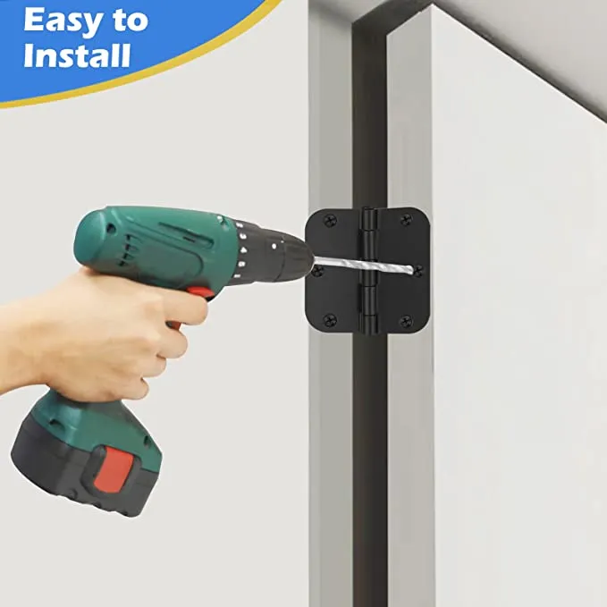 How to put hinges on a door